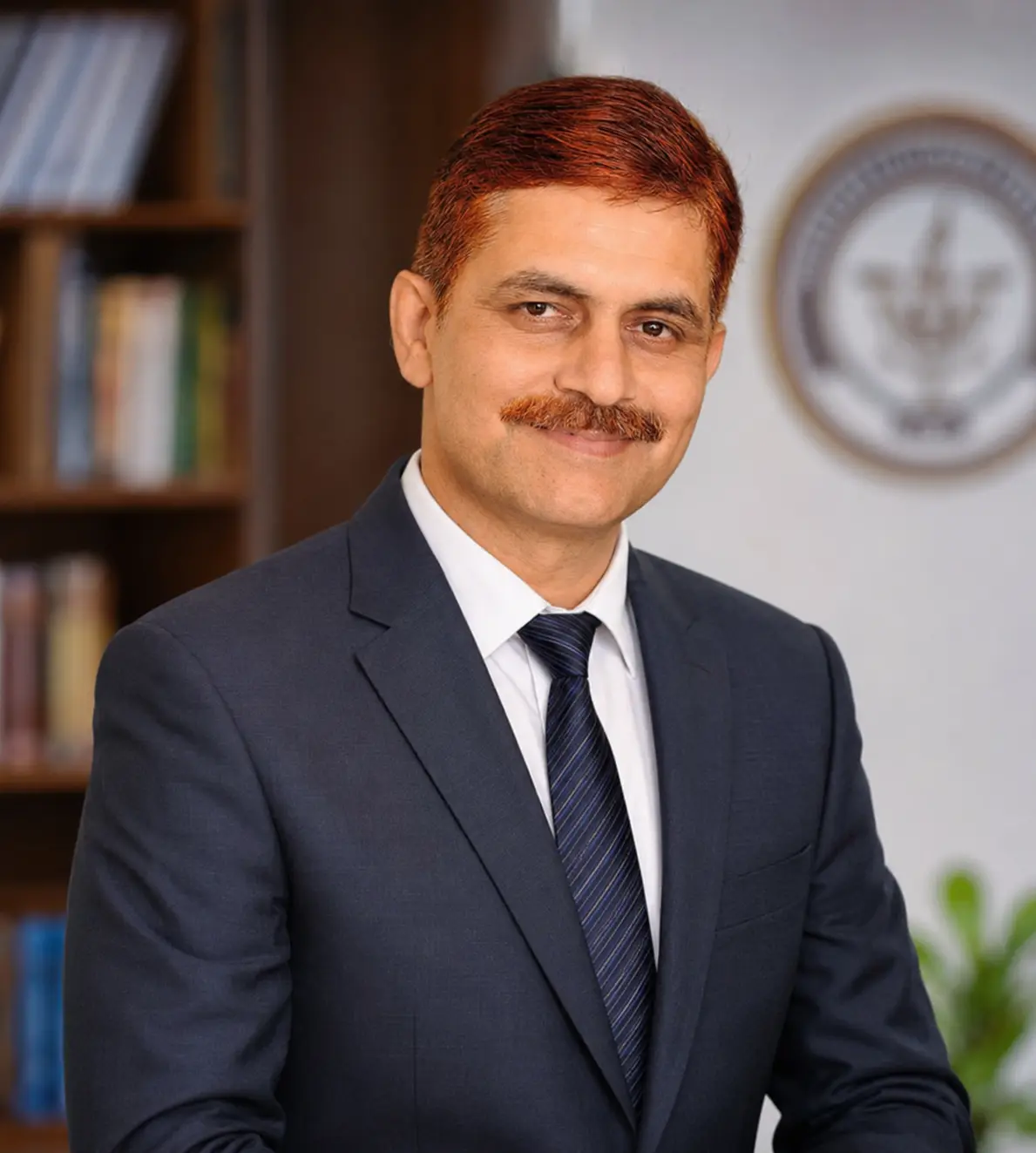Portrait of Dr. Shivendra Kumar Kashyap, Vice Chancellor of GBPUAT Pantnagar